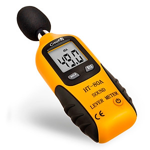 Decibel Meter, Digital Sound Level Meter HT-80A Audio Noise Measure Device Dual Ranges