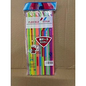 Ống Hút Nghệ Thuật Xoắn (80 Ống/Bịch), Ống Hút Nhựa PP Phi 6 Dài Cho Sinh Tố - HÀNG CHÍNH HÃNG MINIIN