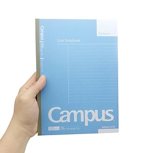 Tập Basic Notebook - Kẻ Ngang - 120 Trang 70gsm - Campus NB-B5L120BS