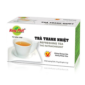 Trà Thanh Nhiệt 25 Gói/Hộp - Refreshing Tea - Thương hiệu Hùng Phát