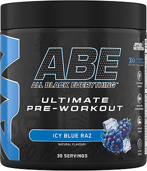 ABE Pre Workout - Applied Nutrition (30 Lần Dùng), Tăng Sức Mạnh Sức Bền, Tỉnh Táo Tập Trung Trước Tập