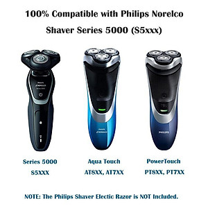 Bộ 3 lưỡi dao cạo râu Philips SH50