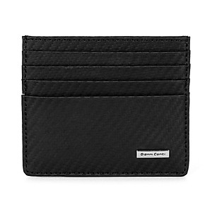 Ví đựng Card (cho nam) Gianni Conti Italy 3857394BLACK - Màu đen