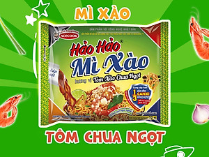 Thùng Mì Gói Hảo Hảo Hương Vị Tôm Xào Chua Ngọt