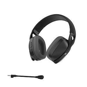 Tai nghe gaming on ear, tai nghe máy tính không dây Bluetooth chụp tai E-dra EH495W - Hàng chính hãng