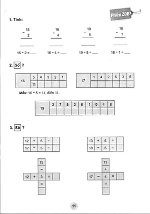 Sách Bài Tập Toán 1 - Tập 2 (Hai Buổi Trong Ngày)