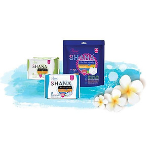 Combo 15 gói Băng vệ sinh Quần Shana Freesize Siêu thấm hút Siêu mềm 2 quần/gói