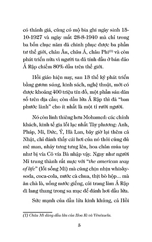 Sách Bán Đảo Ả Rập: Tinh Thần Hồi Giáo Và Thảm Kịch Dầu Mỏ