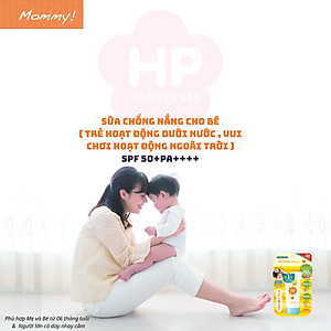 Sữa Chống Nắng Dành Cho Bé Từ 06 Tháng Tuổi Và Làn Da Nhạy Cảm Kissme Mommy 50 G