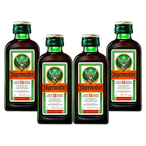 Rượu mùi Jägermeister 35% 4x0.02L