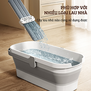 Xô Nhựa Cao Cấp Gấp Gọn Đa Năng Damas, Xô Nước Lau Nhà Vệ Sinh Nhà Cửa  - Chất Liệu Nhựa PP An Toàn Cho Người Tiêu Dùng - Dung Tích 12L Phù Hợp Với Nhiều Nhu Cầu Sử Dụng: Rửa Xe, Câu Cá, Để Đồ Đạc,...Thiết Kế Kèm Quai Xách Tay Thuận Tiện Di Chuyển