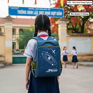 Balo chống gù balo học sinh cấp 1 Xbags Universe XB 3104 balo siêu nhẹ cho bé tiểu học