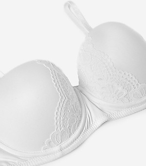 Áo Ngực Cúp Ngang Phối Viền Ren  Miley Lingerie BRM02202