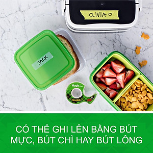 Băng keo kì diệu Scotch 3M 105 19.05mm x 7.62m - Trong suốt, dính siêu tốt, viết lên được, kéo nhẹ nhàng, cắt dễ dàng