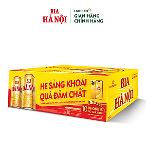 Bia Hà Nội phiên bản Tết 2026 - Thùng 24 lon 330ml