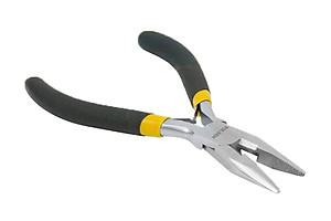 Kềm nhọn mini 4.5 inch/115mm phủ Nickel Tolsen 10031