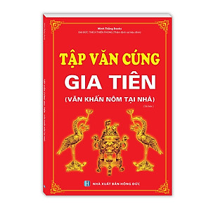 Sách - Tập Văn Cúng Gia Tiên - Văn Khấn Nôm Tại Nhà + Thọ Mai Gia Lễ - Combo 2 Cuốn - Minh Thắng