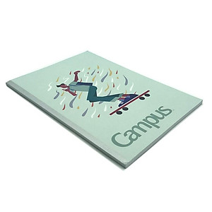 Vở Life Flow - B5 Kẻ Ngang Có Chấm 120 Trang ĐL 70g/m2 - Campus NB-BLFL120 (Mẫu Màu Giao Ngẫu Nhiên)