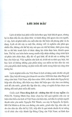 Theo Dòng Lịch Sử - Những Tìm Tòi Và Suy Ngẫm