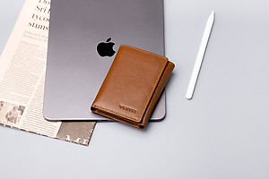 Ví nam da bò Trita ( Thời trang nam cao cấp - Ví da RVN03 )