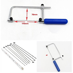 Bộ cưa và  8 lưỡi cưa lọng Milliken