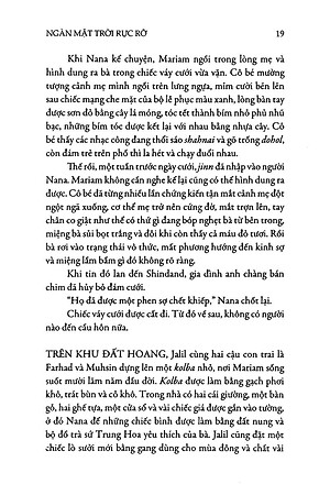 Sách Ngàn Mặt Trời Rực Rỡ (Tái Bản)