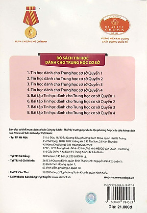 Bài Tập Tin Học Dành Cho THCS - Quyển 4 (2020)