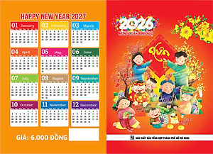 Bộ Combo 10 Lịch Túi Năm 2026 - Bính Ngọ