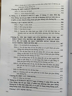 Luật Trật tự an toàn giao thông đường bộ - Hệ thống văn bản quy định chi tiết thi hành