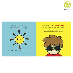 Sách - Bộ 6 cuốn Ehon song ngữ Việt - Anh: My World - Thế Giới Quanh Em - Tặng file nghe giúp bé làm quen với Tiếng Anh