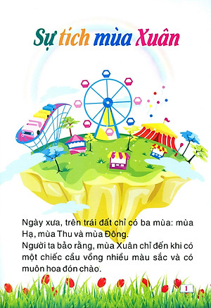 Sách Cổ Tích Trăng Non - Sự Tích Mùa Xuân