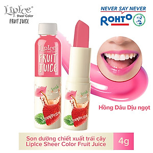 Son dưỡng có màu chiết xuất trái cây Lipice Sheer Color Fruit Juice