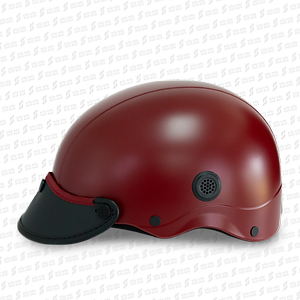 ƯU ĐÃI - Mũ bảo hiểm lỗ thông gió NÓN SƠN chính hãng ATG-ĐO325