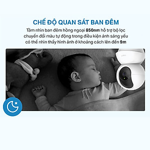 Camera Wifi TP-Link Tapo C211 Độ Phân Giải 2K UHD Quay Quét 360 Độ - Hàng Chính Hãng