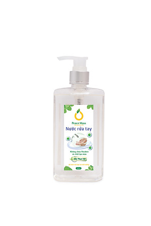 Nước Rửa Tay Gốc Thực Vật Peace Mass (Thuộc nhóm Sản phẩm Lành tính ) Chai 340ml