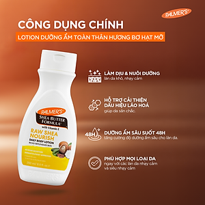 Sữa dưỡng thể dưỡng ẩm Bơ Hạt Mỡ Palmer's 250ml
