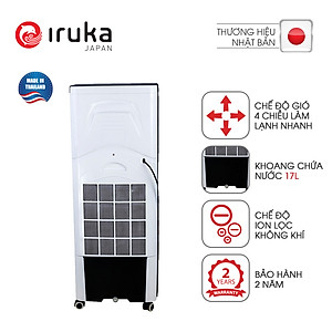 Quạt làm mát và lọc không khí Iruka I-99 - Hàng chính hãng