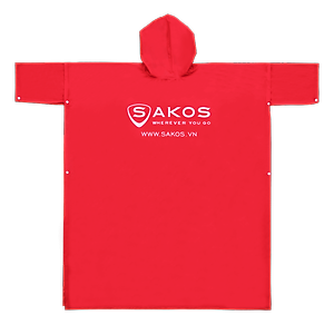 Áo mưa cao cấp Sakos / Liên Á cánh dơi có kính đèn chiếu xa cho xe máy