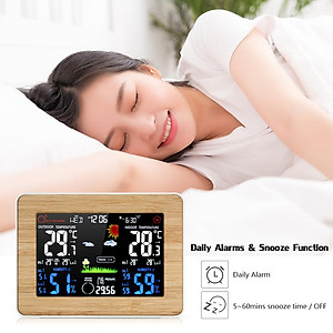 Trạm thời tiết không dây màng hình LCD