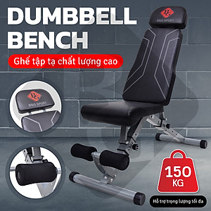 BG-Ghế tập tạ đa năng Ghế gập bụng chống đẩy tập gym đa năng có thể gấp lại Có thể điều chỉnh DUMBBELL BENCH ( hàng nhập khẩu)