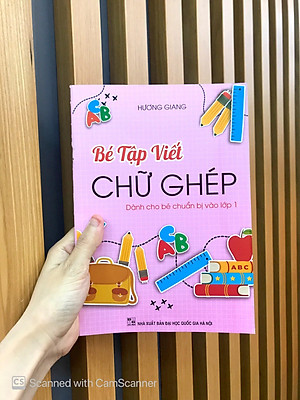 Bé Tập Viết Chữ Ghép