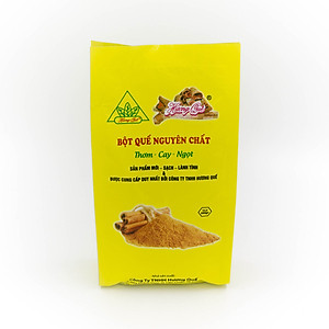 Bột quế nguyên chất Hương Quế làm cải thiện và bồi bổ sức khoẻ cở thể - 200 gram