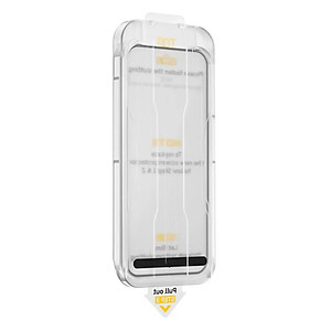 Kính cường lực khung tự dán cho iPhone 16 ProMax / 16 / 16 Plus / 16 Pro hiệu WIWU SQ-008 Easy install - Viền siêu mỏng 0.33mm, chống mẻ cạnh, Phủ nano siêu mượt - Hàng nhập khẩu