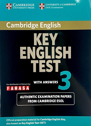 Cambridge Key English Test 3 with Answers 