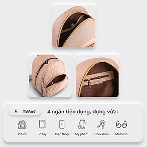Balo Yuumy ( Thời trang nữ tiện lợi cỡ trung - Balo da Seasand YBA66 )