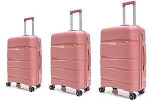 Vali NiceVilla Nhựa Dẻo PP Chống Sốc Chống Va Đập Size 20inch & 24inch & 28inch