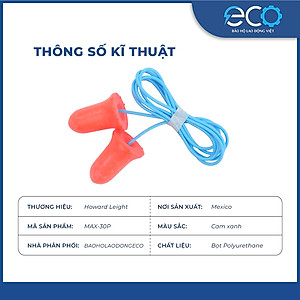 Nút bịt tai chống ồn Howard Leight Max 30 – Giải pháp bảo vệ thính giác tối ưu