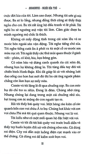 Sách Animorphs - Người Hóa Thú - Tập 7 - Người Lạ