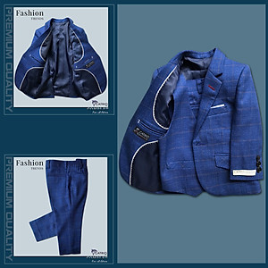 BỘ ĐỒ VEST BÉ TRAI CATRIO PCT C20 CHO TRẺ EM TỪ 2 TUỔI ĐẾN 7 TUỔI (11KG ĐẾN 26KG) THUỘC BST QUẦN ÁO COMPLET VESTON TRẺ EM CATRIO MÙA THU ĐÔNG