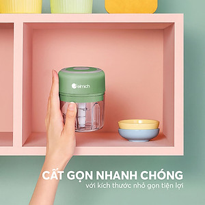 Máy xay tỏi ớt cầm tay Elmich PBE-8659 - Hàng chính hãng